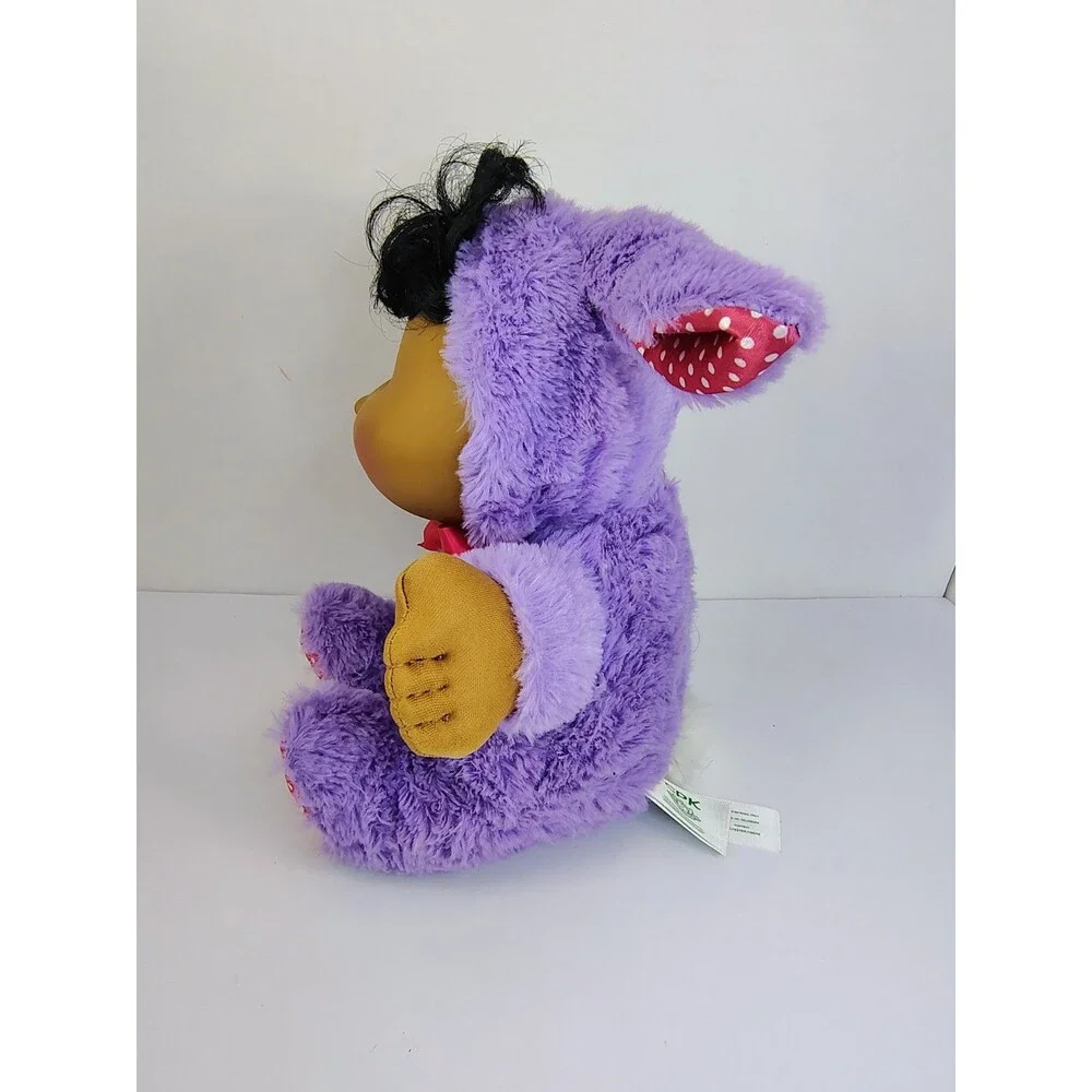 Cabbage Patch Kids Deluxe Toddler Giggle with Me, Purple Bunny Fashion See Pics
